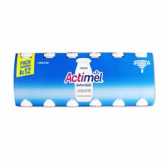 Danone Actimel Yogur Natural - (12 Unidades) - 1200g